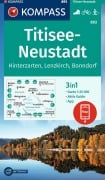 Cover-Bild zum Titel 'KOMPASS Wanderkarte 893 Titisee-Neustadt 1:25.000' von ''