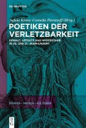 Cover-Bild zum Titel 'Poetiken der Verletzbarkeit' von ''