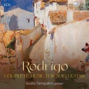 Cover-Bild zum Titel 'Rodrigo:Complete Music For Solo Guitar' von 'Guilio Tampalini'