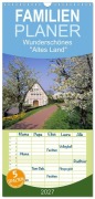 Cover-Bild zum Titel 'Familienplaner 2027 - Wunderschönes "Altes Land" mit 5 Spalten (Wandkalender, 21 x 45 cm) CALVENDO' von 'Lothar Reupert'