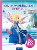 Cover-Bild zum Titel 'Sticker-Anziehpuppen Metallic - Winterfeen' von ''