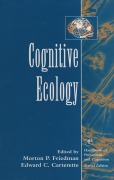 Cover-Bild zum Titel 'Cognitive Ecology' von 'Morton P. Friedman, Edward C. Carterette'