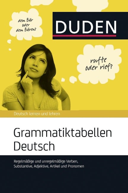 Grammatiktabellen Deutsch - 