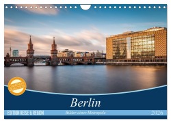 Cover-Bild zum Titel 'Berlin - Bilder einer Metropole (Wandkalender 2026 DIN A4 quer), CALVENDO Monatskalender' von 'Vladan Radivojac'