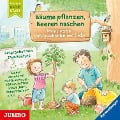 Cover-Bild zum Titel 'Bäume pflanzen, Beeren naschen. Meine ersten Naturgeschichten und Lieder' von 'Sandra Grimm, Matthias Meyer-Göllner, Ferri, Robert Metcalf'
