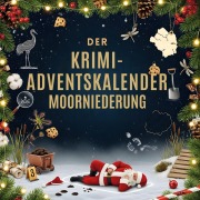 Cover-Bild zum Titel 'Der Krimi-Adventskalender Diepholzer Moorniederung' von 'Eva Schäfer'