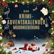 Cover-Bild zum Titel 'Der Krimi-Adventskalender Diepholzer Moorniederung' von 'Eva Schäfer'