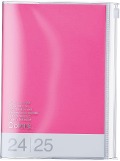 MARK'S 2024/2025 Taschenkalender B6 vertikal, Colors // Pink - 