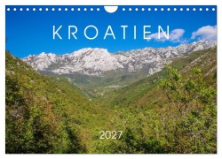 Cover-Bild zum Titel 'Kroatien 2027 (Wandkalender 2027 DIN A4 quer), CALVENDO Monatskalender' von 'Sarah Seefried'