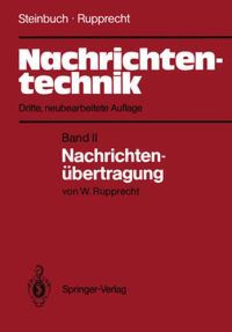 Nachrichtentechnik - Karl Steinbuch, Werner Rupprecht