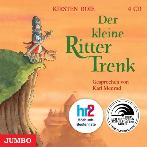 Der kleine Ritter Trenk. 4 CDs - Kirsten Boie