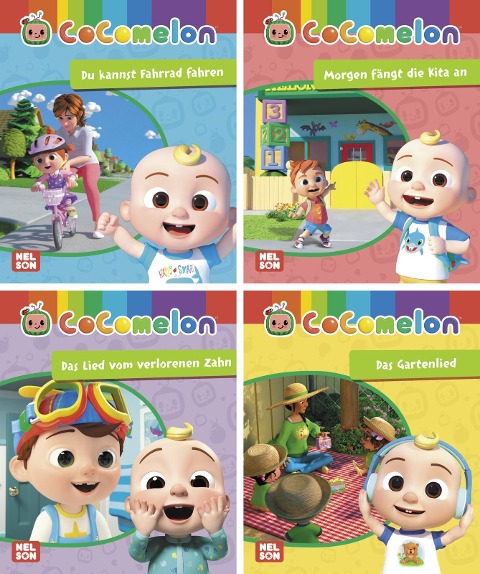 Nelson Mini-Bücher: 4er CoComelon 1-4 - 