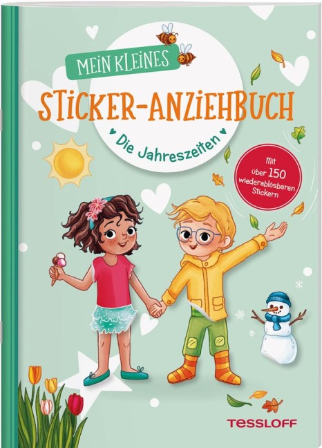 Mein kleines Sticker-Anziehbuch. Die Jahreszeiten - Julia Reindl