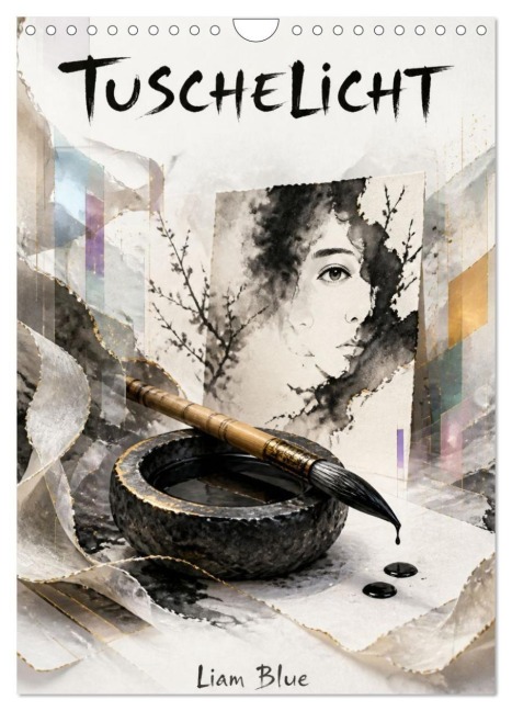 Tuschelicht (Wandkalender 2027 DIN A4 hoch), CALVENDO Monatskalender - Liam Blue