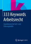 Cover-Bild zum Titel '333 Keywords Arbeitsrecht' von ''