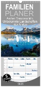 Familienplaner 2025 - Andes Desconocido, Unbekannte Landschaften der Anden mit 5 Spalten (Wandkalender, 21 x 45 cm) CALVENDO - David Gysel Lenk