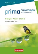 Cover-Bild zum Titel 'Prima ankommen Biologie, Physik, Chemie: Klasse 7-10 - Arbeitsbuch DaZ mit Lösungen' von 'Thomas Breig, Verena Bürger, Anita Gutmann, Ute Klinkmüller, Julia Maaß'