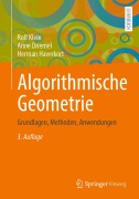 Cover-Bild zum Titel 'Algorithmische Geometrie' von 'Rolf Klein, Anne Driemel, Herman Haverkort'