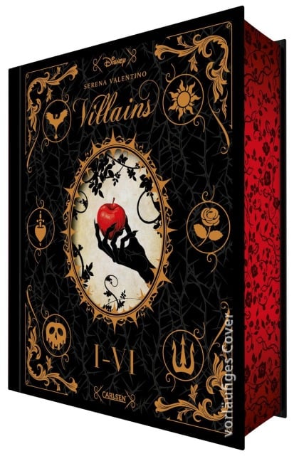 Disney Villains: Villains Band I-VI: Luxusausgabe mit Farbschnitt im düsteren Dark-Fantasy-Setting - Serena Valentino