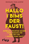 Cover-Bild zum Titel 'Hallo i bims der Faust' von 'Rolfgang vong Goethe'