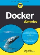 Cover-Bild zum Titel 'Docker für Dummies' von 'Frank Geisler, Benjamin Kettner'