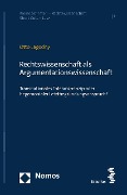 Cover-Bild zum Titel 'Rechtswissenschaft als Argumentationswissenschaft' von 'Otto Lagodny'