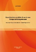 Geschlechtersensibler Erwerb von Computerkompetenzen: Muss das Prinzip der Koedukation hinterfragt werden? - Jana Immisch