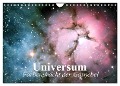Universum. Farbenpracht der Gasnebel (Wandkalender 2024 DIN A4 quer), CALVENDO Monatskalender - Elisabeth Stanzer