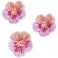 Seidenpapierblumen Stiefmütterchen, Pink, S, FSC MIX, Ø 11 cm, 3 Stk - 