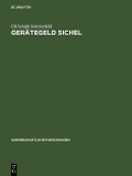 Cover-Bild zum Titel 'Gerätegeld Sichel' von 'Christoph Sommerfeld'