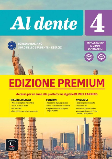 Al dente 4 (B2). Libro dello studente+ esercizi + CD + DVD + Premium - 