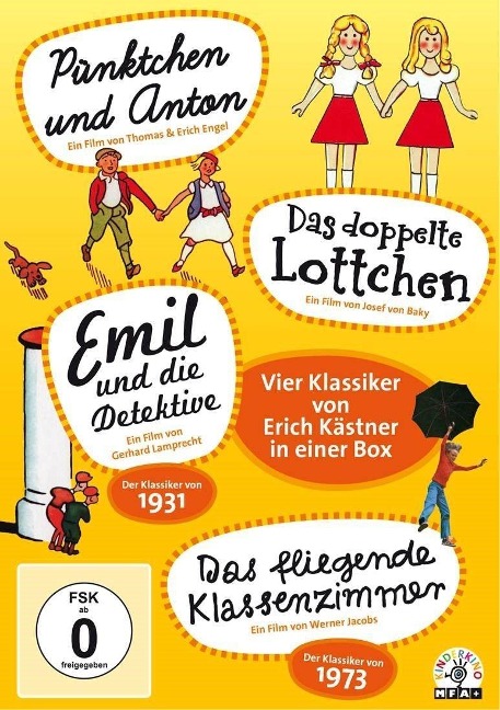 Erich Kästner-Box (4 DVDs) - 