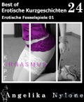 Cover-Bild zum Titel 'Erotische Kurzgeschichten - Best of 24' von 'Angelika Nylone'