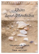 Cover-Bild zum Titel 'Kleine Sand-Schönheiten / Familienplaner (Tischkalender 2027 DIN A5 hoch), CALVENDO Monatskalender' von 'Kathleen Bergmann'
