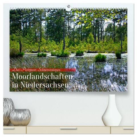 Niedersachsens Moorlandschaften - Das Pietzmoor, Schneverdingen (hochwertiger Premium Wandkalender 2024 DIN A2 quer), Kunstdruck in Hochglanz - Markus Nix-Schmidt