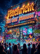 Cover-Bild zum Titel 'Nachricht an der Mauer' von 'Alaric Vollenweid'