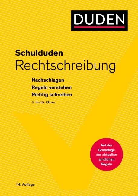 Schulduden Rechtschreibung (gebunden) - 