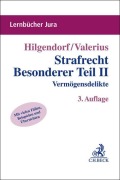 Cover-Bild zum Titel 'Strafrecht Besonderer Teil II' von 'Eric Hilgendorf, Brian Valerius'