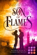 Cover-Bild zum Titel 'Son of Flames (Die Geschichte von Kyron und Salina 2)' von 'Nicole Alfa, Saskia Reymann'