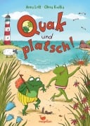 Cover-Bild zum Titel 'Quak und platsch!' von 'Anna Lott'