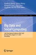 Cover-Bild zum Titel 'Big Data and Social Computing' von ''