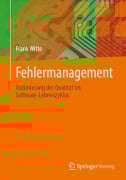 Cover-Bild zum Titel 'Fehlermanagement' von 'Frank Witte'