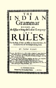 Cover-Bild zum Titel 'The Indian Grammar Begun' von 'John Eliot'
