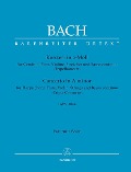 Konzert für Cembalo, Flöte, Violine, Streicher und Basso continuo a-Moll BWV 1044 "Tripelkonzert" - Johann Sebastian Bach