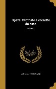 Cover-Bild zum Titel 'Opere. Ordinate e corrette da esso; Volume 3' von 'Mario Rapisardi'
