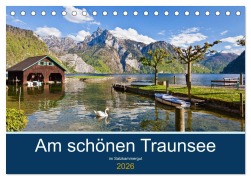 Am schönen Traunsee im Salzkammergut (Tischkalender 2026 DIN A5 quer), CALVENDO Monatskalender - Christa Kramer
