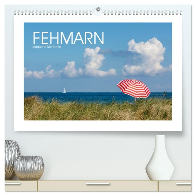 FEHMARN - Magische Momente (hochwertiger Premium Wandkalender 2026 DIN A2 quer), Kunstdruck in Hochglanz - Naturfotografie Stephan Rech