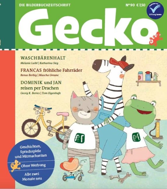 Gecko Kinderzeitschrift Band 90 - Melanie Laibl, Hans-Peter Tiemann, Ina Nefzer, Renus Berbig, Georg K. Berres