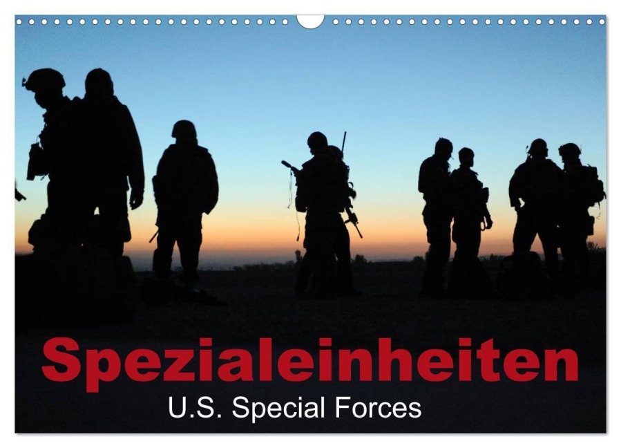 Spezialeinheiten ¿ U.S. Special Forces (Wandkalender 2026 DIN A3 quer), CALVENDO Monatskalender - Elisabeth Stanzer