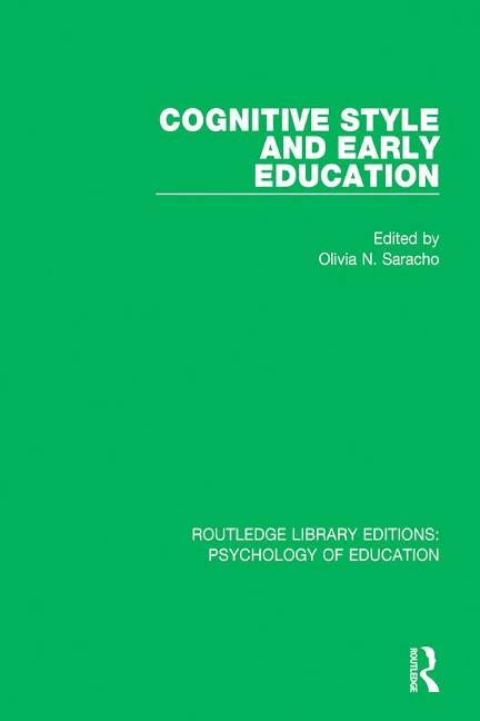 Cognitive Style in Early Education - 